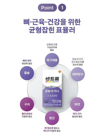 [Centrum] Mini Chewable Tablets with Smooth Compact Design – 120 Count