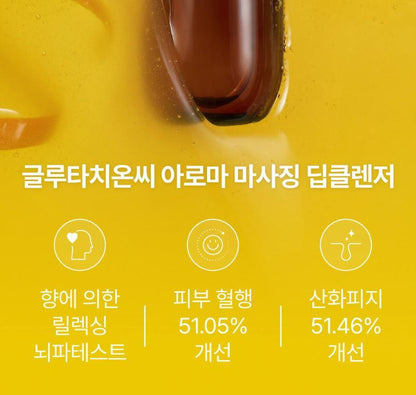 [numbuzin] No.5 Aromatic Deep Cleansing Oil with Massage Tool Set | 200 ml + Tool