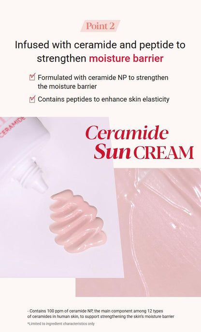[espoir] Water Splash Sun Cream Ceramide SPF50+ PA++++ | 60mL