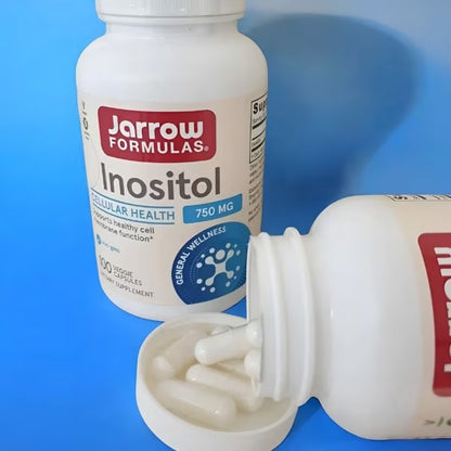 [Jarrow Formulas] Vegan Inositol 750mg | Dietary Supplement for Daily Wellness | 100 Veggie Capsules