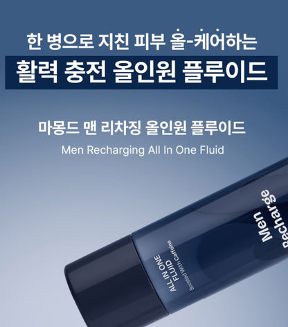 [mamonde] Men Recharge All-In-One Fluid Lightweight Hydrating Finish 180 ml