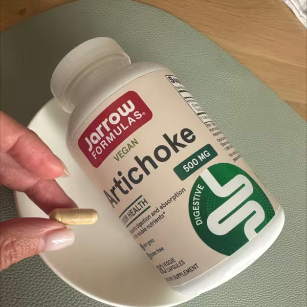 [Jarrow Formulas] Artichoke 500mg | Vegan Dietary Supplement for Daily Wellness | 180 Veggie Capsules