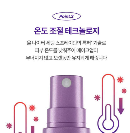[URBAN DECAY] All Nighter Hyaluronic Makeup Setting Spray Soft Glow Finish 30 ml