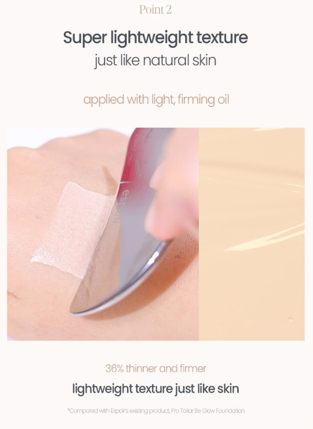 [espoir] Be Glow Foundation – Vegan Formula with Natural Radiant Look | 30g, 10 Shades