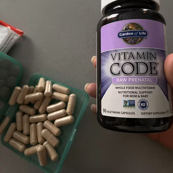 [Garden of Life] Vitamin Code RAW Prenatal – Whole Food Multivitamin Formula | 90 / 180 Vegetarian Capsules