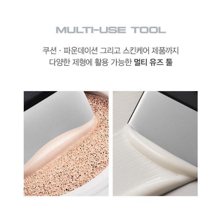[ABOUT TONE] Flip & Fit Spatula Folding Base Makeup Tool 1pc