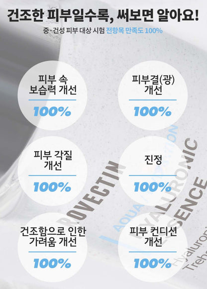 [ROVECTIN] Aqua Hydration Hyaluronic Essence Lightweight Moisture Finish 250ml
