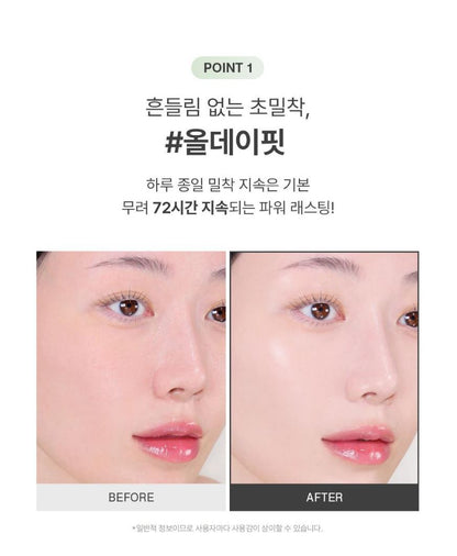 [GIVERNY] Milchak Cover Foundation Smooth Long-Wear Finish 30ml Black Edition (7 Shades)