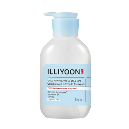 [illiyoon] Ceramide Ato 6.0 Top to Toe Wash Gentle Low-Foam Cleanse 500 ml