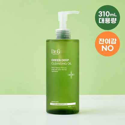 [Dr.G] Green Deep Cleansing Oil Fresh Finish 310ml