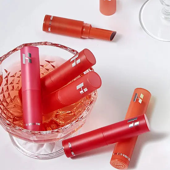 [Holika Holika] Water Vibe Tint – Sheer Juicy Color Finish – Single Lip Tint