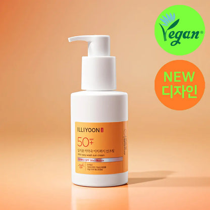 [illiyoon] Easy Wash Mild Sunscreen Lightweight Comfortable Finish 150 ml