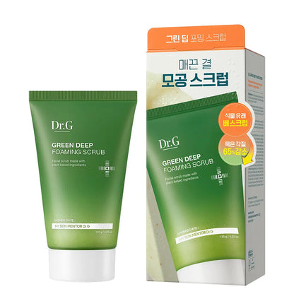 [Dr.G] Green Deep Foaming Scrub Cleanser with Soft Creamy Lather 120 g