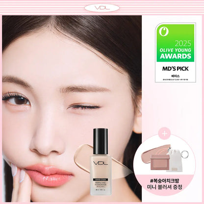 [vdl] Cover Stain Perfecting Foundation Soft Radiant Finish 30ml Set (with Pouch)