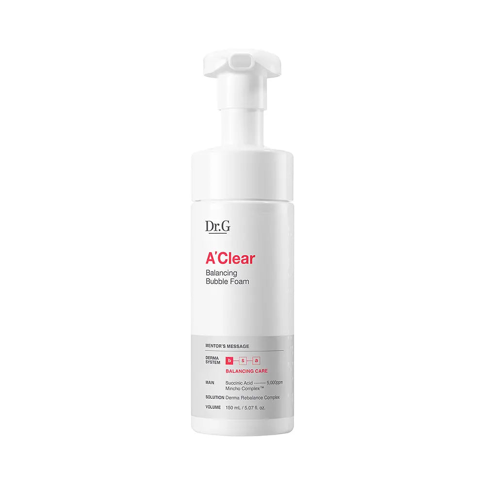 [Dr.G] A’Clear Balancing Bubble Foam Gentle Clean Finish 150ml
