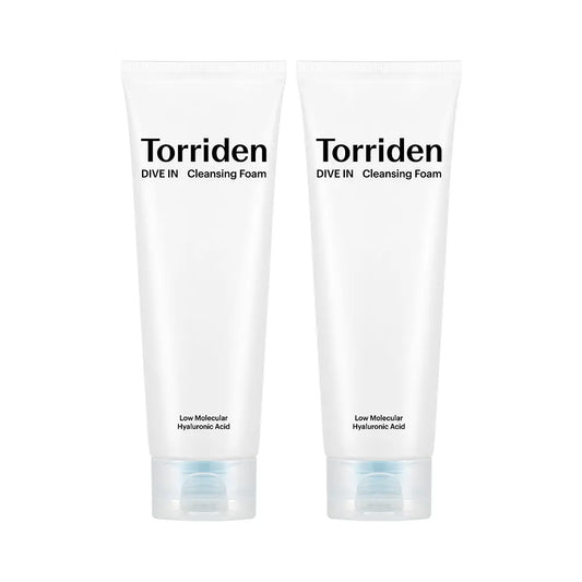 [Torriden] Dive-In Lightweight Cleansing Foam Fresh Comfort Duo Set 150ml x2