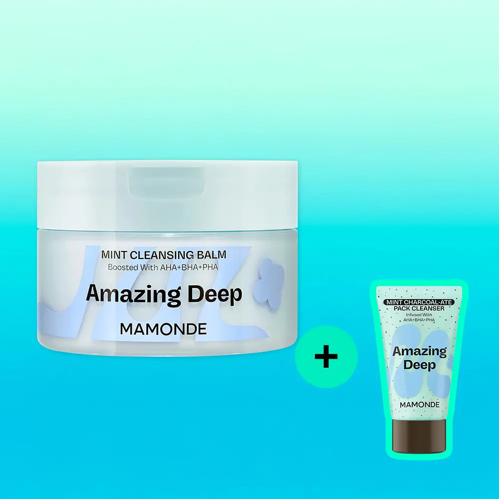 [mamonde] Amazing Deep Mint Cleansing Balm Refreshing Clean Finish Set 90ml