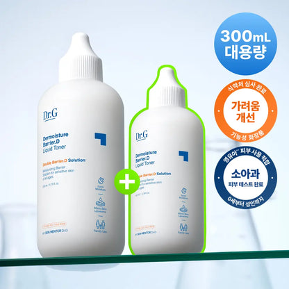 [Dr.G] Dermoisture Barrier Liquid Toner Soft Hydrating Finish Set 200ml + 100ml