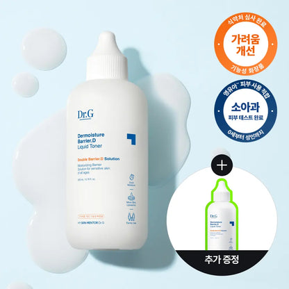 [Dr.G] Dermoisture Barrier Liquid Toner Soft Hydrating Finish Set 200ml + 100ml