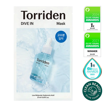 [Torriden] Single Sheet Mask with Fresh Comfort Finish 1 Count (Hydration / Calm / Radiance / Smooth Look Options)