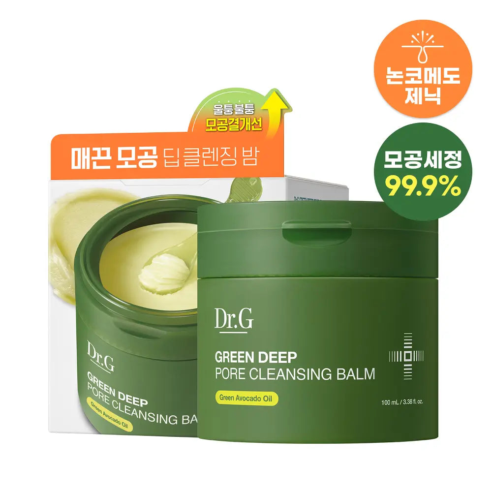 [Dr.G] Green Deep Pore Cleansing Balm with Soft Melt Texture | 100ml Single / Double Set