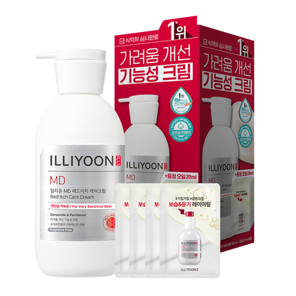 [illiyoon] Red-Itch Care Cream Lightweight Moisturizing Body Cream 330ml