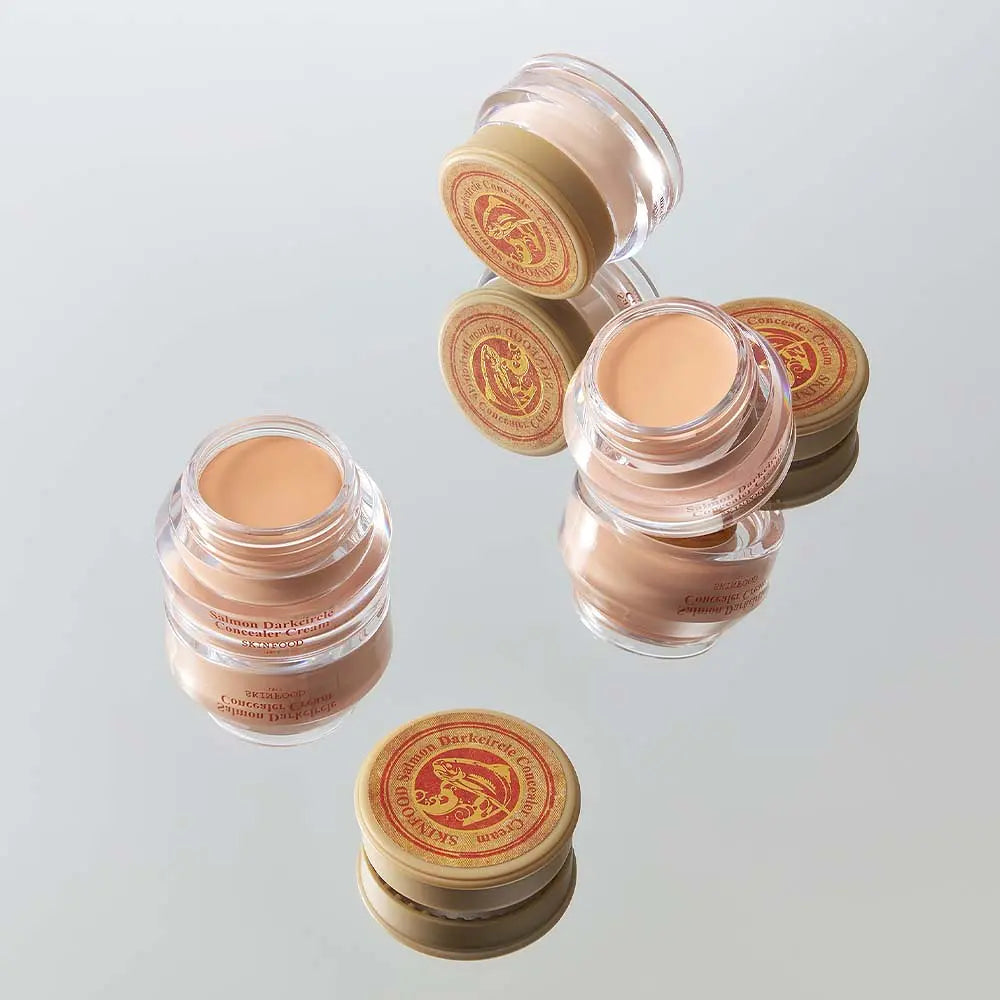 [SKINFOOD] Salmon Dark Circle Concealer Cream Natural Radiant Finish 10g