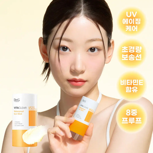 [Dr.G] Vita Clear Waterproof Sun Stick Soft Matte Finish 21g by Olive Young