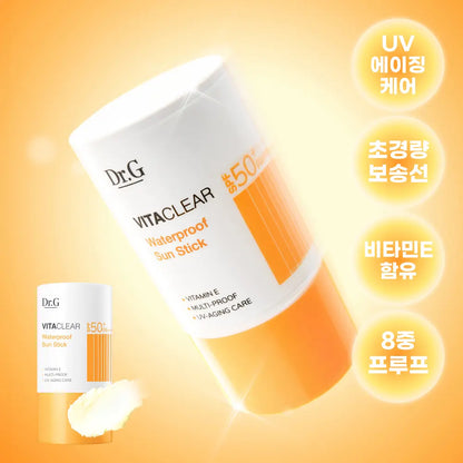 [Dr.G] Vita Clear Waterproof Sun Stick Soft Matte Finish 21g by Olive Young