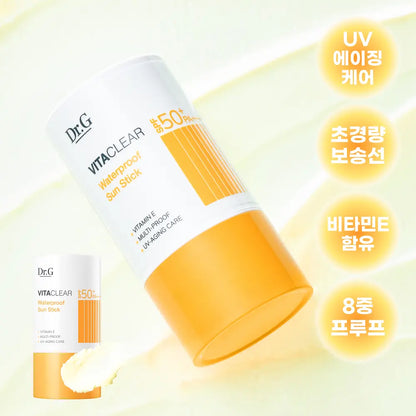 [Dr.G] Vita Clear Waterproof Sun Stick Soft Matte Finish 21g by Olive Young