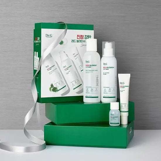 [Dr.G] Men’s Lightweight Hydrating Toner & All-in-One Set (2 Full Sizes + 2 Minis)