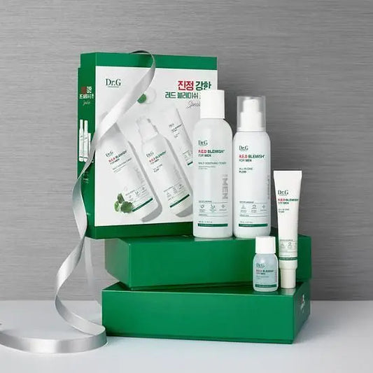 [Dr.G] Men’s Lightweight Hydrating Toner & All-in-One Set (2 Full Sizes + 2 Minis)