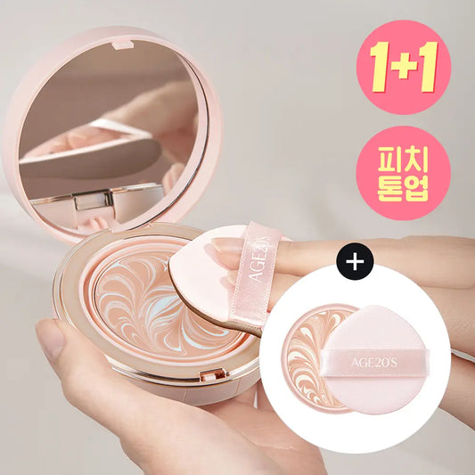 [AGE20S] Glow Fit Hydrating Tone-Up Sun Pact with Soft Radiant Finish 12.5g (Pact + Refill)