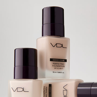 [vdl] Cover Stain Perfecting Foundation Soft Matte Finish 13ml Mini