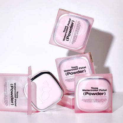 [TOOQ] Water Color Petal Powder Pact Semi-Matte Soft Finish – 1 Pact