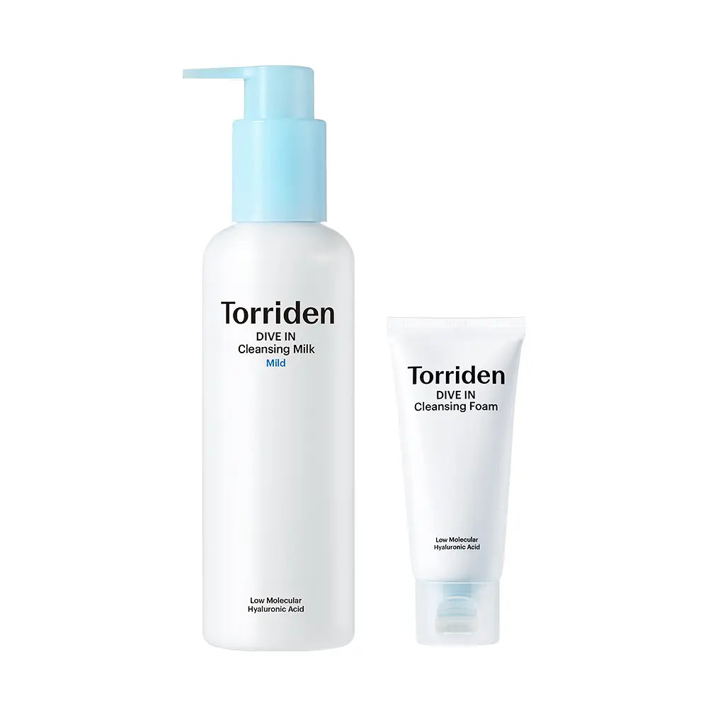 [Torriden] Cleansing Milk with Soft Moisture Finish 200ml + Bonus Cleansing Foam Set
