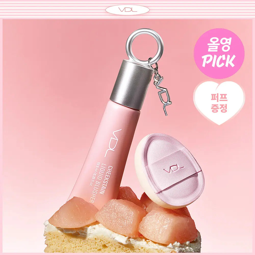 [vdl] Cheek Stain Liquid Blusher Soft Radiant Glow Finish 10.5ml