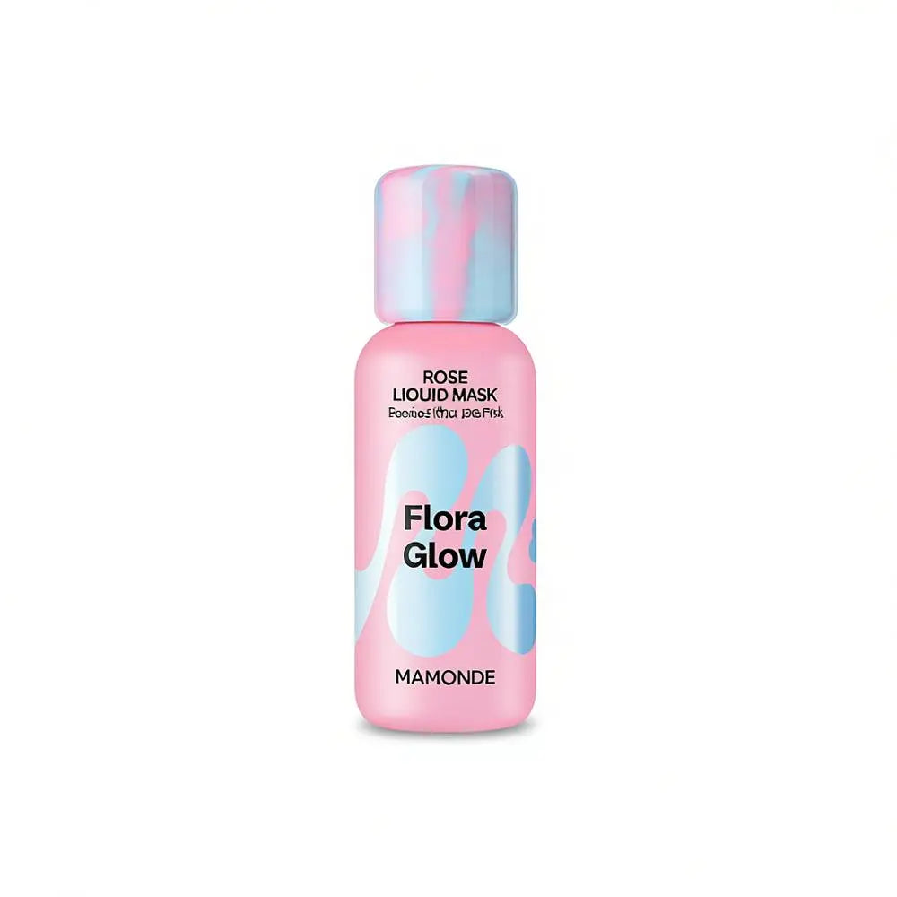 [mamonde]Flora Glow Rose Liquid Mask Soft Radiant Finish Refill Set 80ml + 80ml
