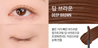 [espoir] Nomudging Waterproof Vegan Mascara XP | Curl-Defining, Smudge-Free Finish | 9g