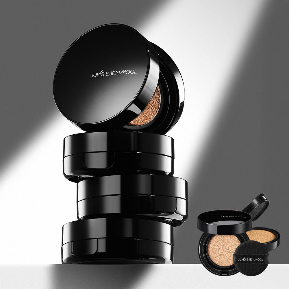 [JUNG SAEMMOOL] Essential Skin Nuder Longwear Cushion Soft Matte Finish Set (Cushion + Refill + Mini Blush + 2 Puffs)