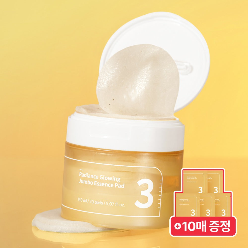 [numbuzin] Toner Pad Selection Gift Set Soft Finish 1 Jar (Choose No.1 / No.3 / No.4 / No.5)