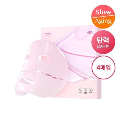 [medicube] PDRN Pink Collagen Gel Mask + Fresh Dewy Finish 4 Sheets by oliveYoung