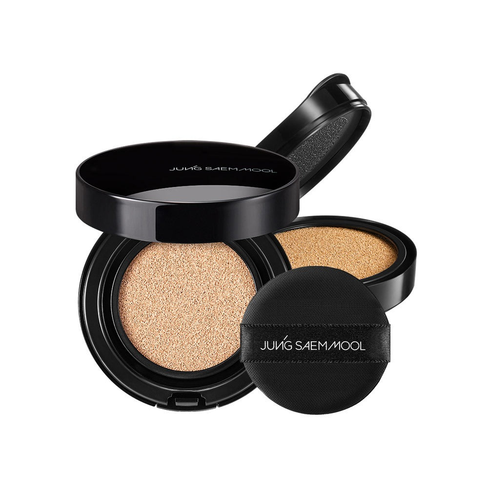 [JUNG SAEMMOOL] Essential Skin Nuder Longwear Cushion Soft Matte Finish Set (Cushion + Refill + Mini Blush + 2 Puffs)