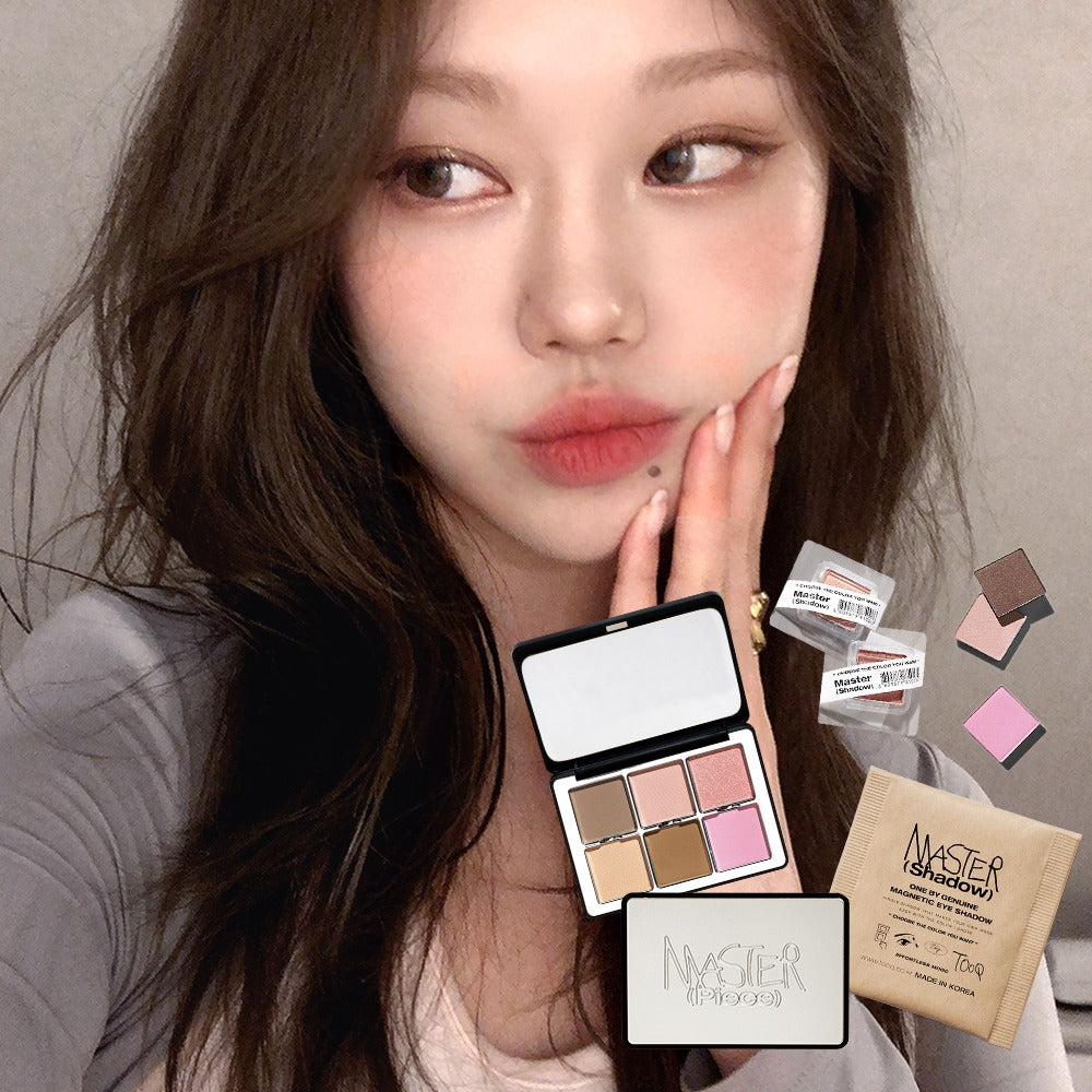 [TOOQ] One by Genuine Magnetic Eyeshadow Palette & Single Shadow Soft Matte Finish | 9 Colors