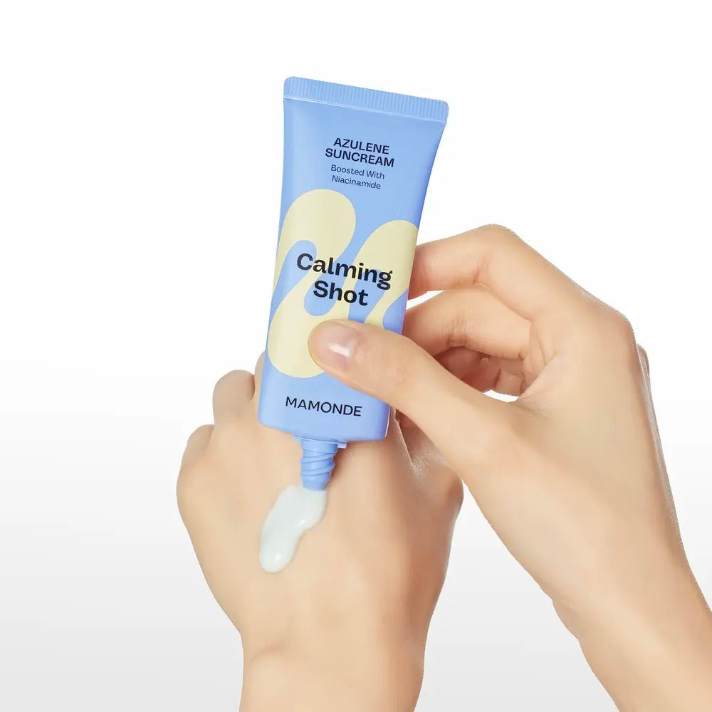 [mamonde] Calming Shot Azulene Sunscreen Lightweight Hydrating Finish SPF50+ PA++++ 35ml