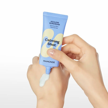 [mamonde] Calming Shot Azulene Sunscreen Lightweight Hydrating Finish SPF50+ PA++++ 35ml