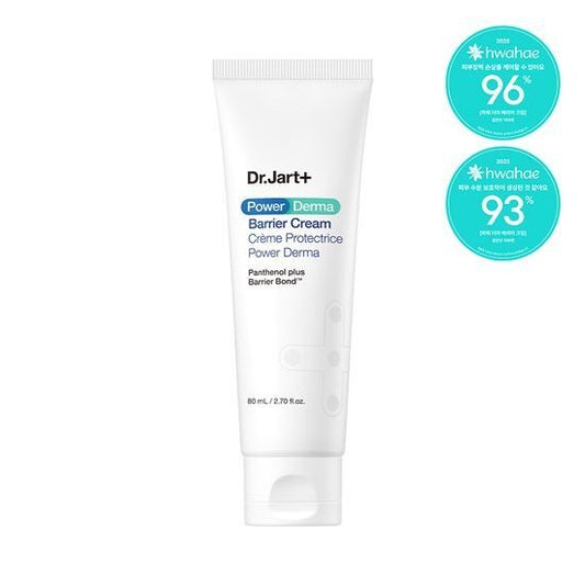 [Dr.Jart+] Power Derma Barrier Cream Set – Lightweight Moisture Barrier Support | 80ml + 7ml x2 | GlowLab