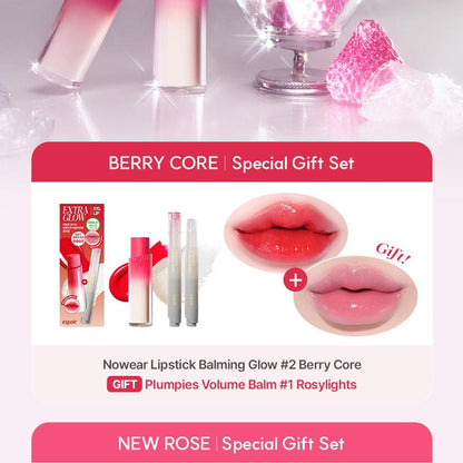 [espoir] Nowear Lipstick Balming Glow – Soft Radiant Lip Color – 3g