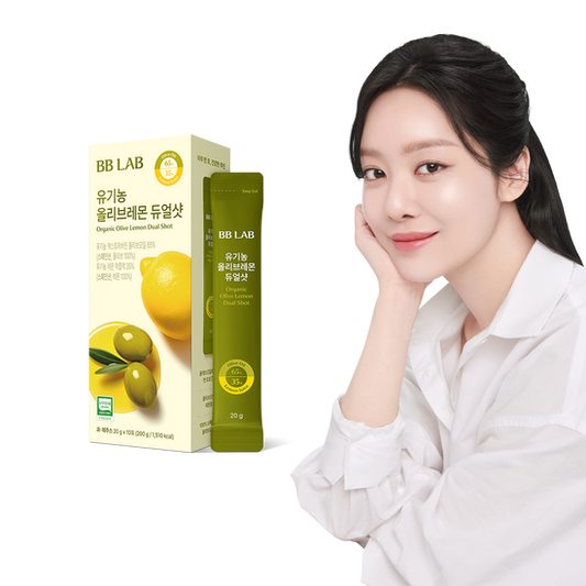 [BB LAB] Organic Olive Lemon Dual Shot | 20g x 10 Sticks