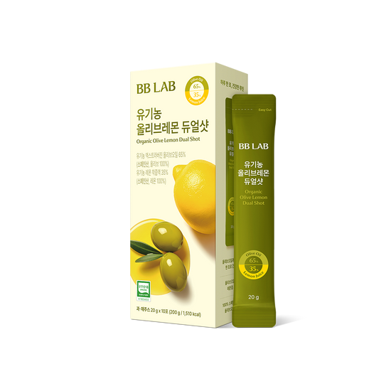 [BB LAB] Organic Olive Lemon Dual Shot | 20g x 10 Sticks